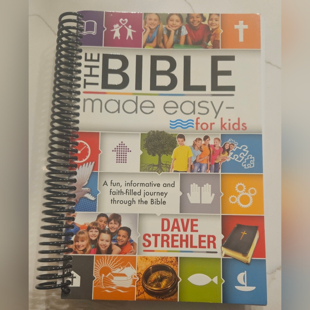 NWT The Bible Made Easy for Kids Spiral Book